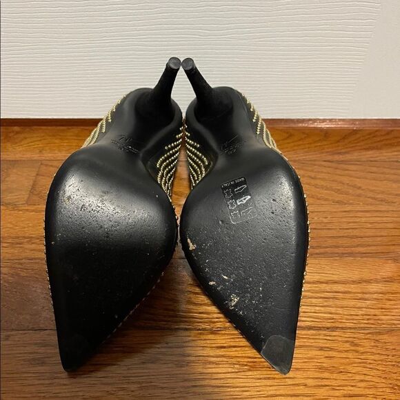 Gold studded pumps   - Picture 5 of 8